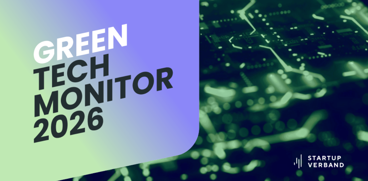 Titelblatt zum GreenTech Monitor 2026