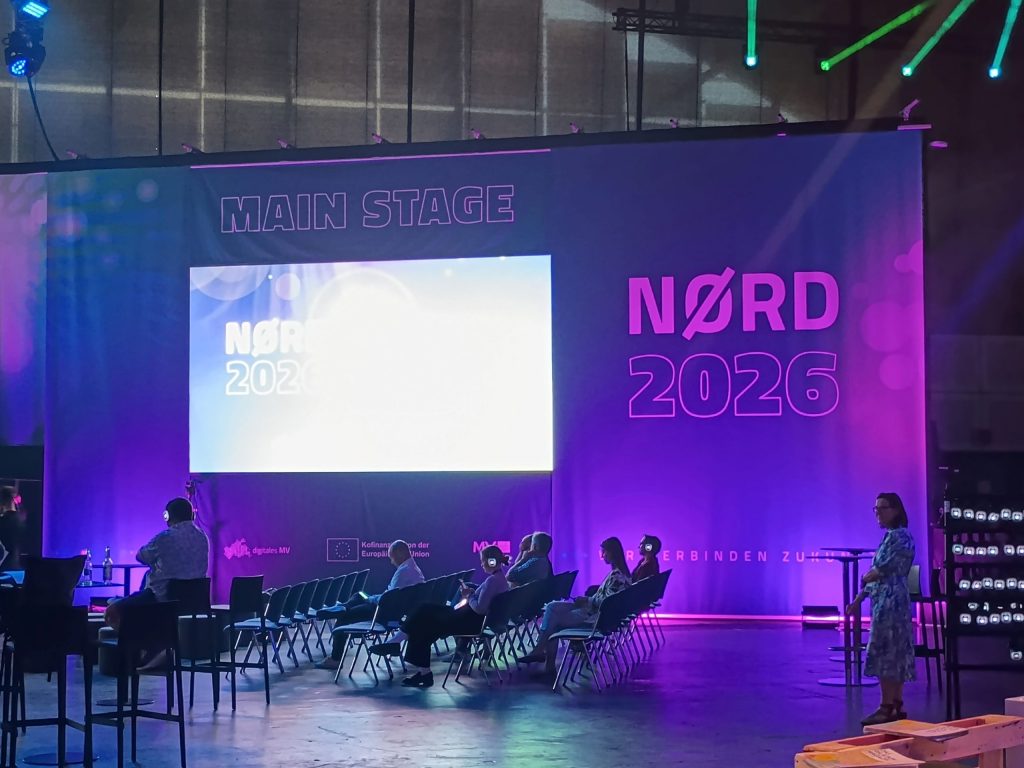 Blick in den MAIN Stage auf der Noerd