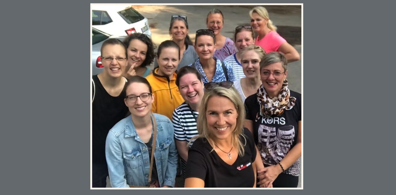 Business Women Walk