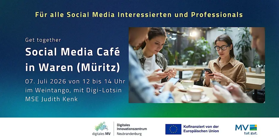 Social-Media-Café in Waren (Müritz)