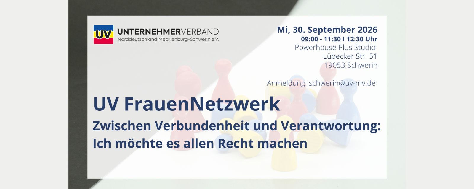 UV FrauenNetzwerk „Zwischen Verantwortung und Verbundenheit: Ich möchte es allen Recht machen“