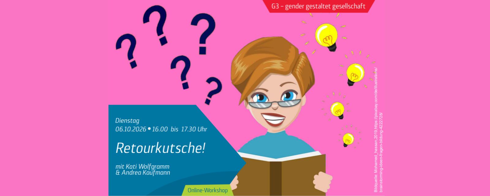 Online-Workshop „Retourkutsche!“: Schlagfertig kontern statt sprachlos bleiben